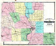 County Outline Map, Pickaway County 1871